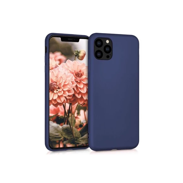 Smcase iPhone 13 Pro Max Kılıf Lüks Mat Silikon - Resim 2