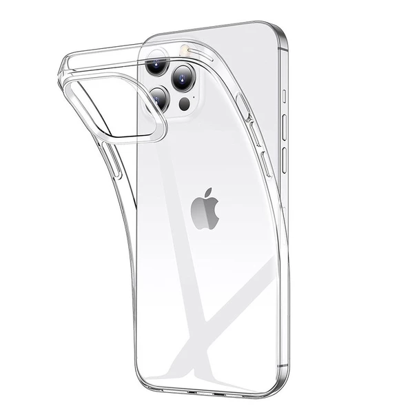 Smcase iPhone 13 Pro Max Kılıf Lüks Tpu Silikon  Nano Ekran Koruyucu ürün görseli 1
