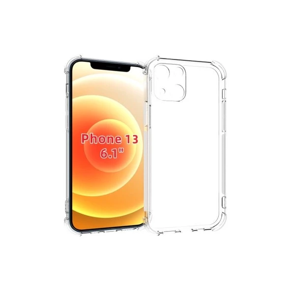 Smcase iPhone 13 Kılıf Kamera Korumalı Darbeye Dayanıklı Silikon ürün görseli 1