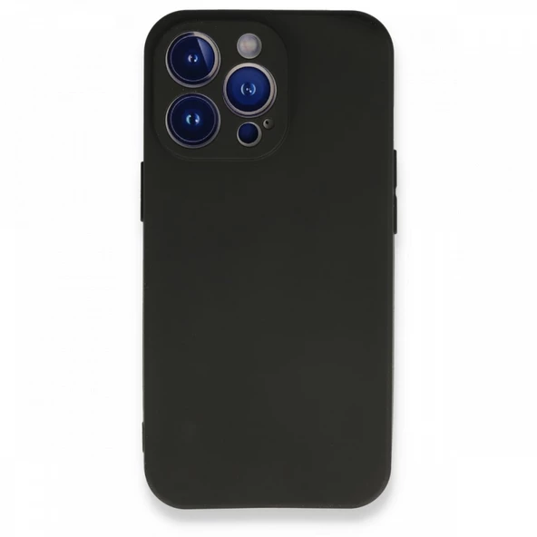 Smcase iPhone 13 Pro Kılıf Kamera Korumalı Mat Silikon  Nano Ekran Koruyucu ürün görseli 1