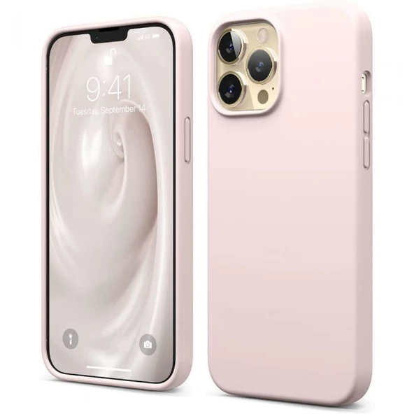 Smcase iPhone 13 Pro Max Kılıf Liquid Lansman Wiriless Destekli Silikon  Wirirless Şarj Aleti ürün görseli 1