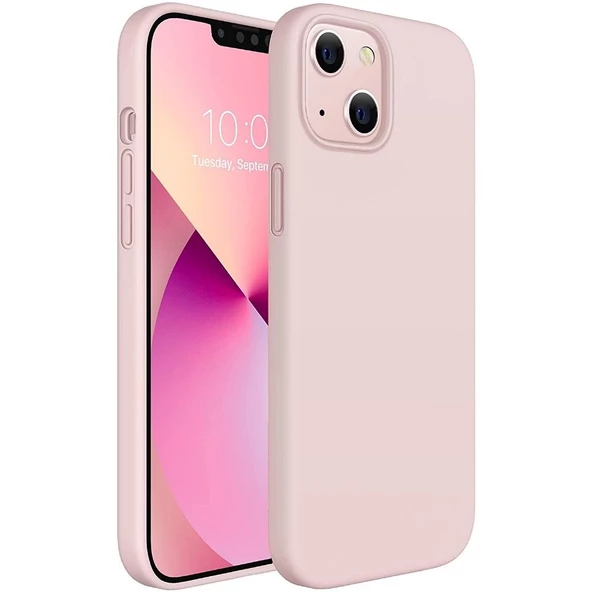Smcase iPhone 13 Mini Kılıf Liquid Lansman Wiriless Destekli Silikon ürün görseli 1