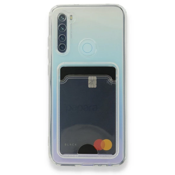 Smcase Xiaomi Redmi Note 8 Kılıf Kamera Korumalı Kartlıklı Silikon ürün görseli 1