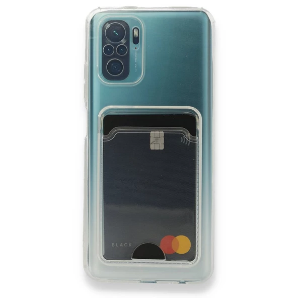 Smcase Xiaomi Redmi Note 10 Kılıf Kamera Korumalı Kartlıklı Silikon ürün görseli 1