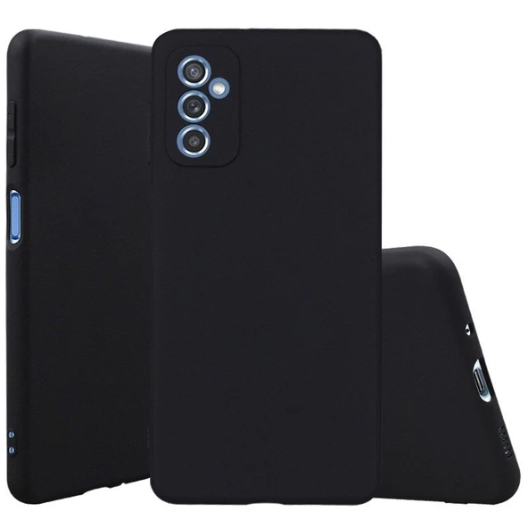 Smcase Samsung Galaxy M52 5G Kılıf Kamera Korumalı Biye Silikon  Tam Kapatan Ekran Koruyucu ürün görseli 1