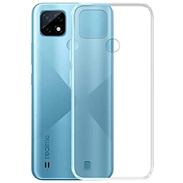 Smcase Realme C25s Kılıf Lüks Tpu Silikon  Nano Ekran Koruyucu ürün görseli 1