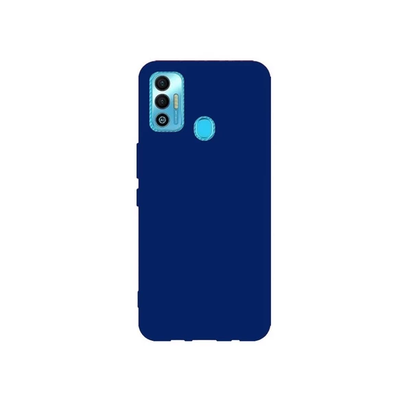 Smcase Tecno Spark 7 Kılıf Mat Biye Silikon - Resim 3