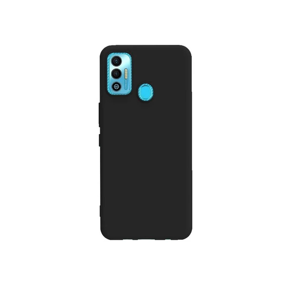Smcase Tecno Spark 7 Kılıf Mat Biye Silikon - Resim 5