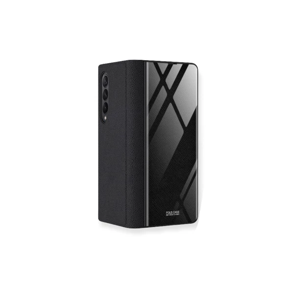 Smcase Samsung Galaxy Z Fold3 5g Kılıf Ultra Thin M Standlı Kapaklı Kılıf ürün görseli 1