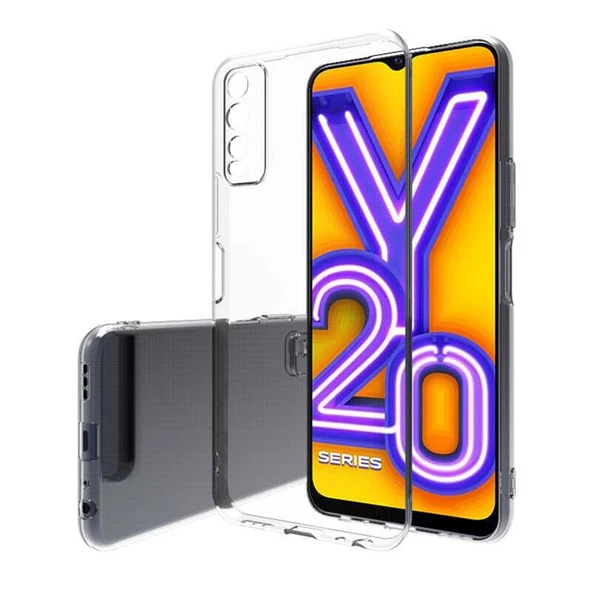 Smcase Vivo Y20 Kılıf Kamera Korumalı Tpu Silikon ürün görseli 1