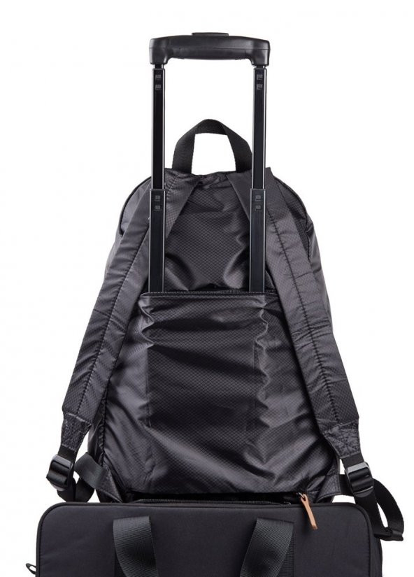 Lexon Packable Katlanabilir Sırt Çantası Siyah - Resim 4