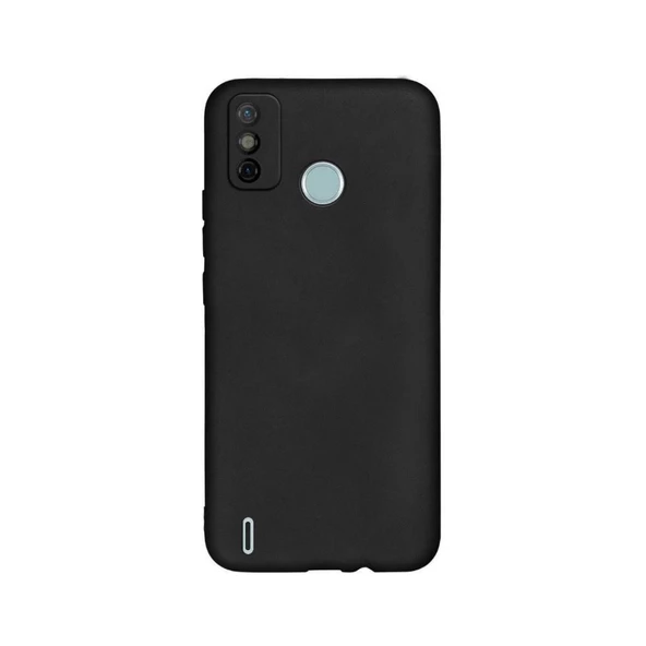 Smcase Tecno Spark 6 Go Kılıf Kamera Korumalı Biye Silikon  Nano Ekran Koruyucu ürün görseli 1