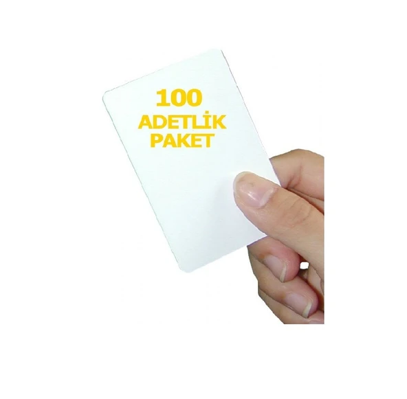 1.Sınıf Proximity Kart (Seri numara baskılı ) 100 adet ürün görseli 1