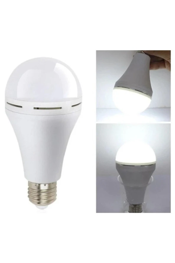 Cata 9w Şarjlı Led Ampul 6500k beyaz Ana Renk CT-4229 ürün görseli 1