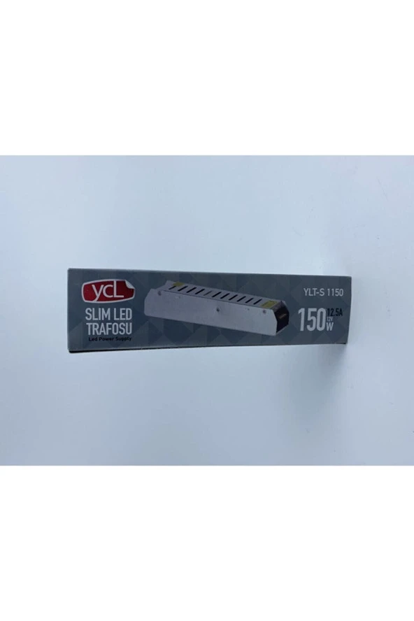 YCL 150W Slim  Kasa İç Mekan   Led Trafosu  12.5A 12V YLT-S 1150 ürün görseli 1