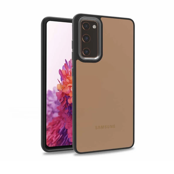 Smcase Samsung Galaxy A03s Kılıf Renkli Bumper Hybrid Flora Silikon ürün görseli 1
