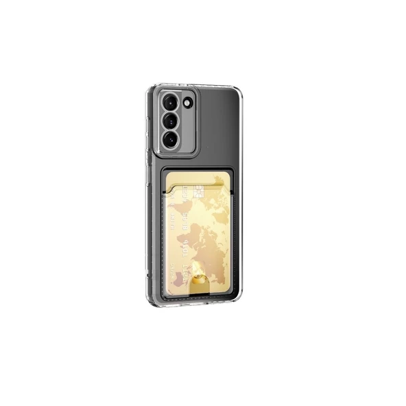 Smcase Samsung Galaxy S22 Plus 5g Kılıf Kamera Korumalı Kartlıklı Silikon ürün görseli 1