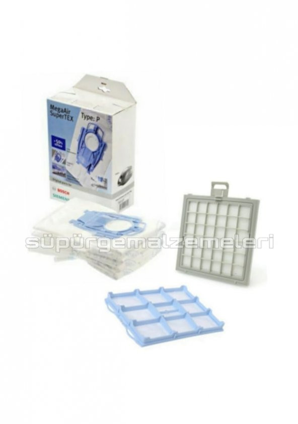 Bosch Ergomaxx Uyumlu Toz Torbası ve Hepa Filtre Seti ( Komple Set ) ürün görseli 1