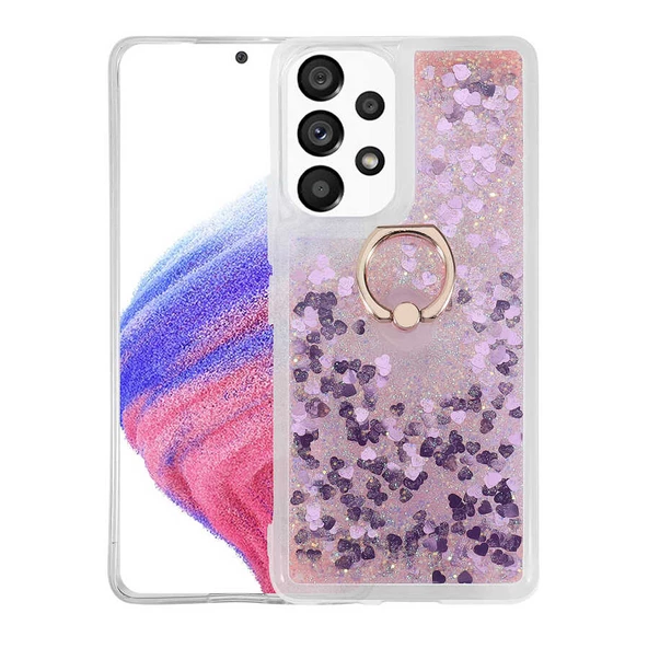 Smcase Samsung Galaxy A53 Kılıf Milce Yüzüklü Sulu Silikon ürün görseli 1