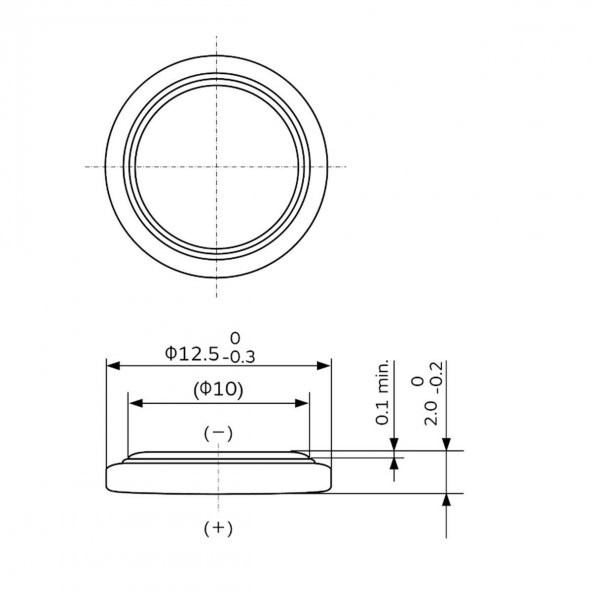 Varta CR1220 3V Lityum Pil - Resim 2