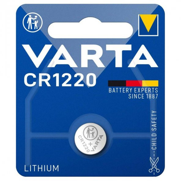 Varta CR1220 3V Lityum Pil - Resim 3