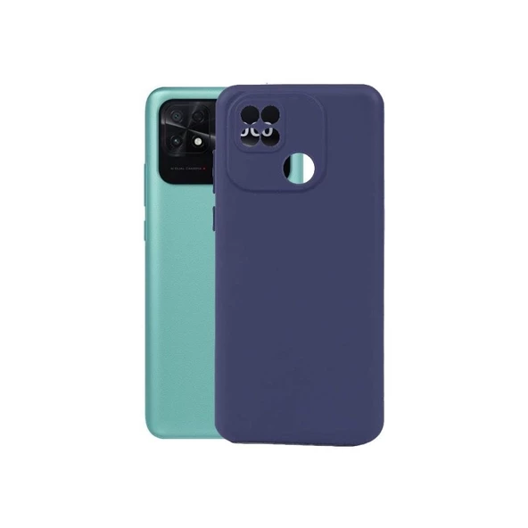 Smcase Xiaomi Redmi 10c Kılıf Kamera Korumalı Biye Silikon  Nano Ekeran Koruyucu ürün görseli 1