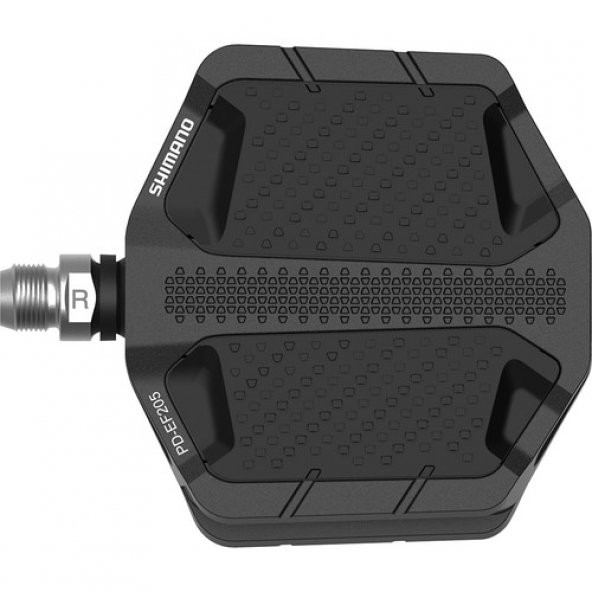 Shimano Pedal Düz Alüminyum PD-EF205 Siyah ürün görseli 1
