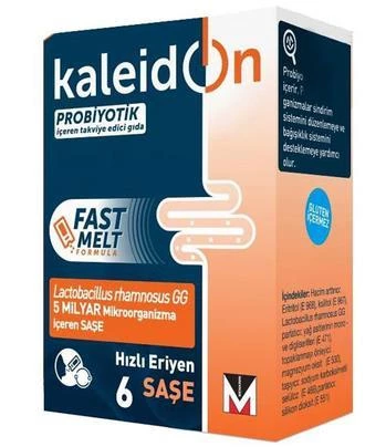 Kaleidon Probiyotik Fast Melt Formula 6 Saşe ürün görseli 1