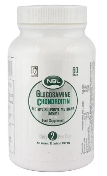 NBL Glukozamin Kondroitin MSM 60 Tablet ürün görseli 1