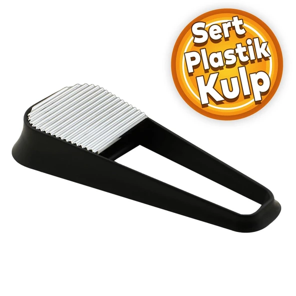 Pırlanta Mobilya Çekmece Mutfak Dolap Dolabı Kapak Kulpu Kulbu Mat Siyah Krom Sert Plastik Kulpları ürün görseli 1