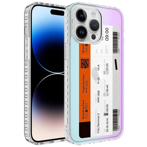 Smcase iPhone 12 Pro Max Kılıf Desenli Elegans Serisi No Silikon ürün görseli 1