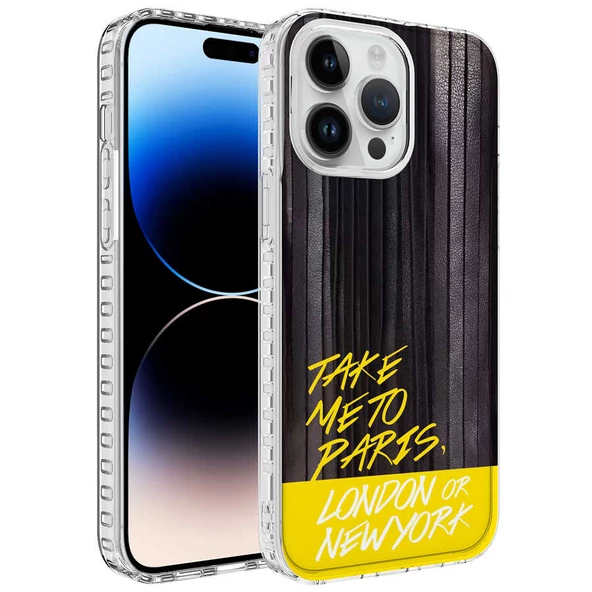 Smcase iPhone 11 Pro Max Kılıf Desenli Elegans Serisi No Silikon ürün görseli 1