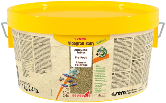 Sera Vipagran Baby 50 gr Poşette Skt:11/2027 Yavru Balık Büyütme Yemi ürün görseli 1