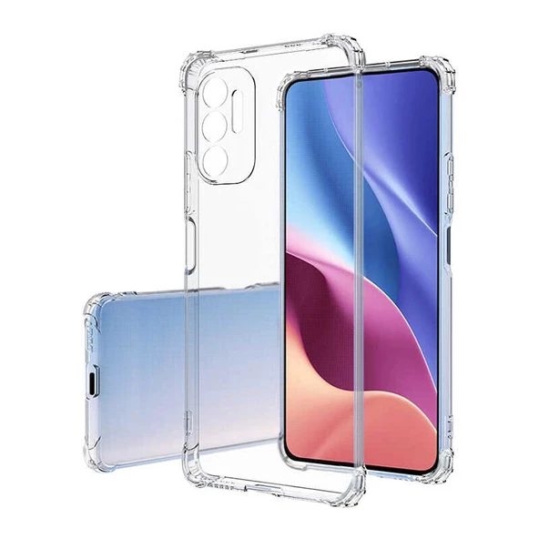 Smcase Tecno Pova 3 Kılıf Kamera Korumalı Darbeye Dayanıklı Silikon  Nano Ekran Koruyucu ürün görseli 1