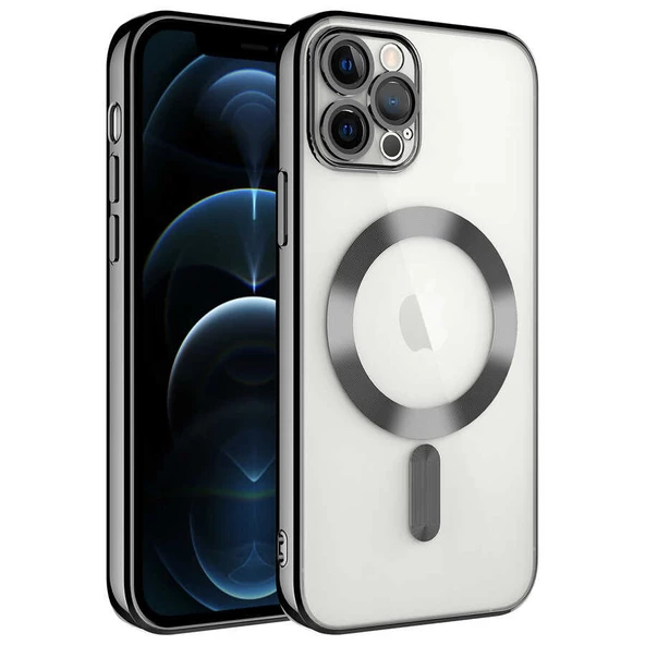 Smcase iPhone 13 Pro Max Kılıf Demre Kamera Korumalı Wiriless Özellikli Kapak ürün görseli 1