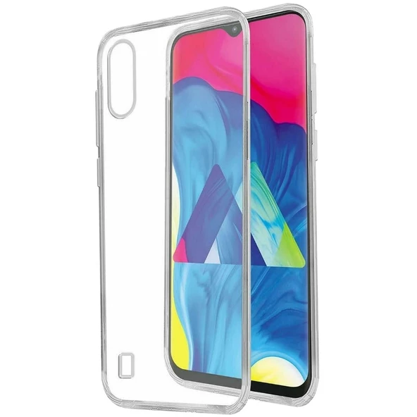 Smcase Samsung Galaxy A10 Kılıf Silikon   Nano Ekran Koruyucu ürün görseli 1