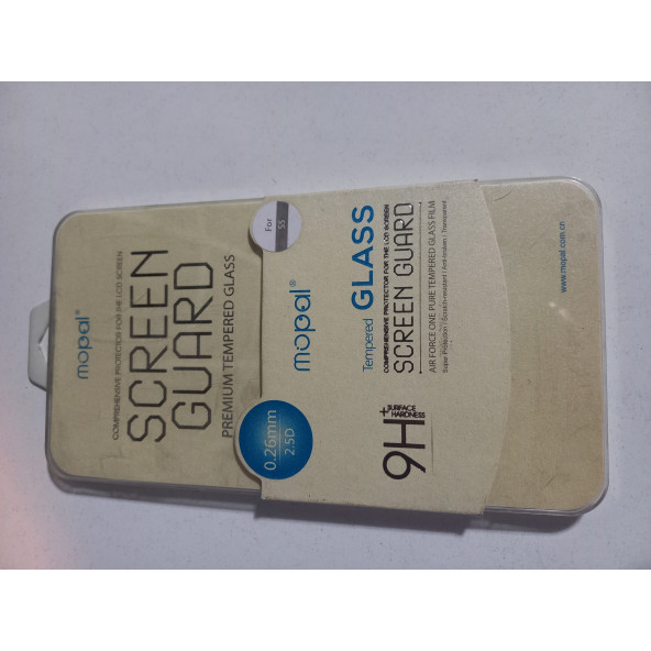ASLANTİC SAMSUNG S5 İ9600 KIRILMAZ CAM KORUYUCU ürün görseli 1