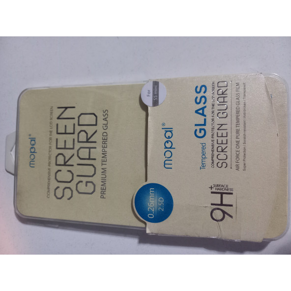 ASLANTİC SAMSUNG S5 MİNİ TEMPERLİ CAM KORUYUCU ürün görseli 1