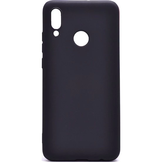 Smcase Huawei Y6 2019 Lüks Silikon Kılıf  Nano Ekran Koruyucu ürün görseli 1