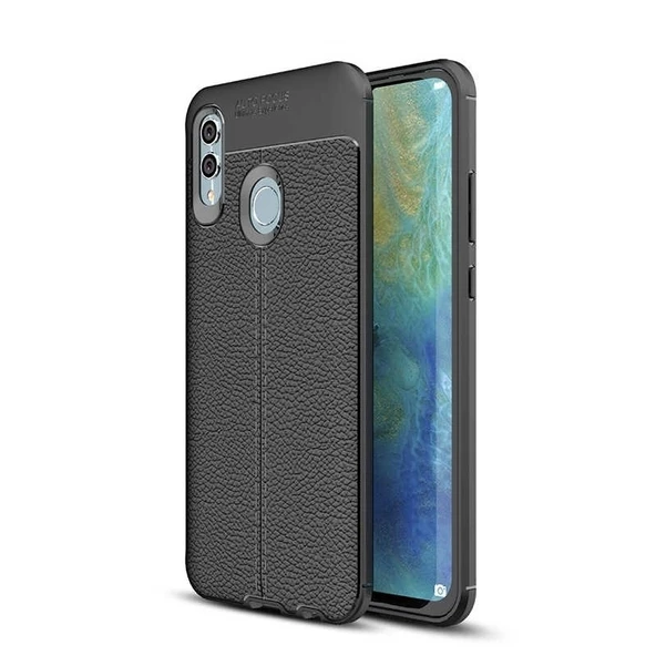 Smcase Samsung Galaxy A10s Kılıf Deri Dokulu Silikon ürün görseli 1