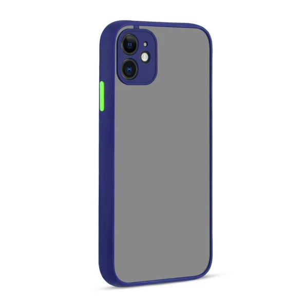 Smcase iPhone 12 Mini Kılıf Hux Kamera Korumalı Silikon - Resim 7