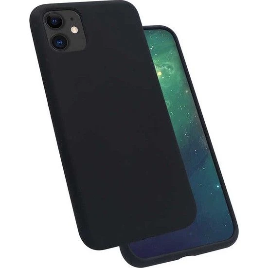 Smcase iPhone 12 Kılıf Silinebilir Kir Tutmaz Silikon  Nano Ekran Koruyucu ürün görseli 1