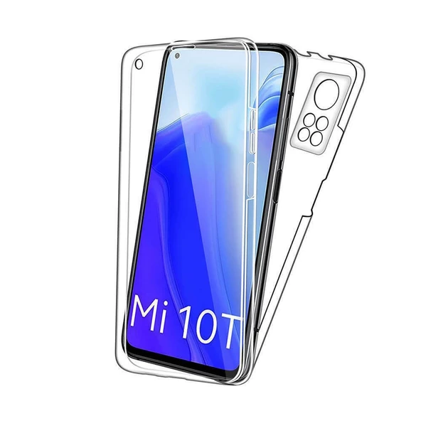 Smcase Xiaomi Mi10T Pro Kılıf Ön Arka 360 Silikon ürün görseli 1