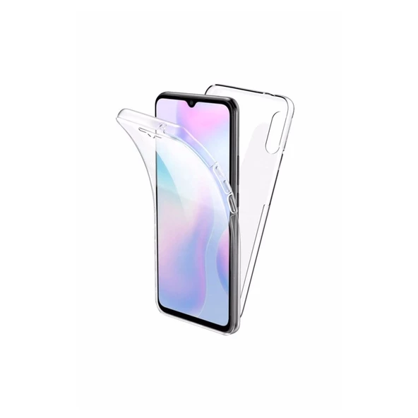Smcase Xiaomi Redmi 9A Kılıf Ön Arka 360 Silikon ürün görseli 1