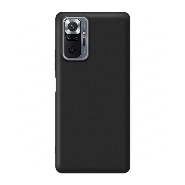 Smcase Xiaomi Redmi Note 10 Pro Max Kılıf Lüks Mat Silikon  Nano Ekran Koruyucu ürün görseli 1