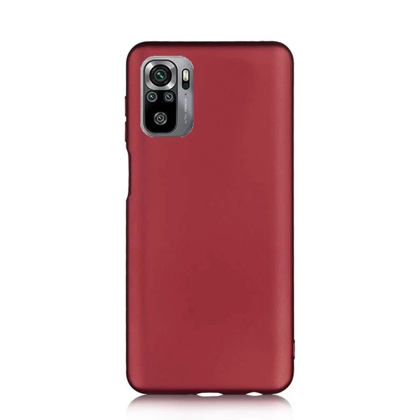 Smcase Xiaomi Redmi Note 10s Kılıf Lüks Mat Silikon - Resim 4