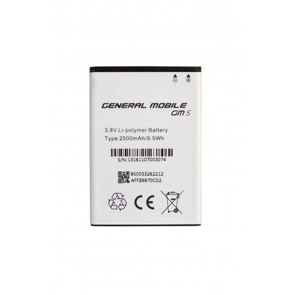 General Mobil GM5 Batarya Discovery One 5G Gm5 Uyumlu Yedek Batarya ürün görseli 1