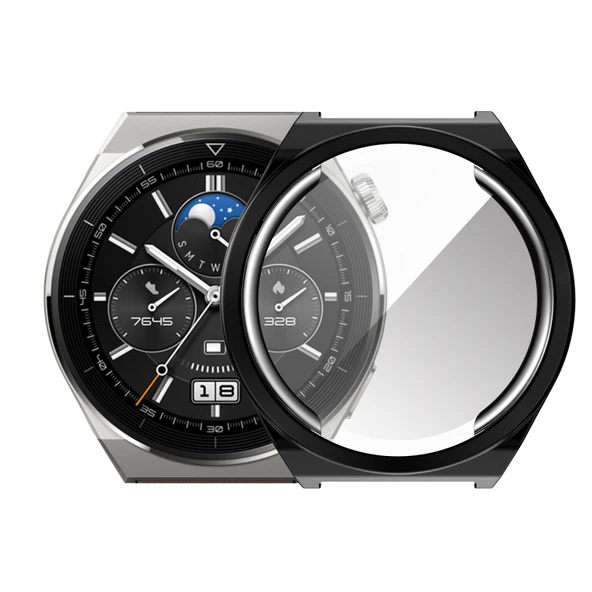 Smcase Huawei Watch GT 3 Pro Tam Kapatan Gard Ekran Koruyucu ürün görseli 1