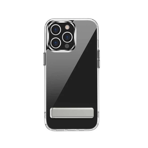 Smcase iPhone 13 Pro Kılıf Hibrid Lstand Kapak Silikon ürün görseli 1