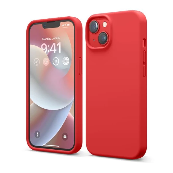 Smcase iPhone 14 Kılıf LSR Liquid Lansman Silikon ürün görseli 1